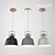 SERT Suspension Light: Modern Elegance in White, Gray, and Black 3D model small image 1