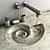 Spiral Shell Wash Basin - Unique Design 3D model small image 1