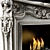 Classic 3D Max Fireplace - High-quality, CNC Compatible 3D model small image 2