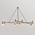 Elegant Diamond Chandelier 3D model small image 3