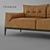 Mivida Leather Sofa by Prianera 3D model small image 2