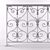 Elegant Forge Fence | Height: 92cm 3D model small image 3