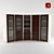 Contemporary Office Cabinet Set 3D model small image 1