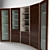 Contemporary Office Cabinet Set 3D model small image 2