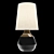 Brass Geo Touch Lamp 3D model small image 1