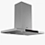 Bosch Island Chimney Hood: Sleek and Efficient 3D model small image 1