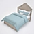 Classic Sunset Point Bed 3D model small image 2