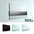  Stylish Flush Panels: TECE Square 3D model small image 1