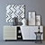 Modern Diagonal Sideboard: Stylish and Functional 3D model small image 1