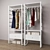 IKEA Women's Clothing: ELVARLI Open Storage System 3D model small image 1