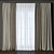 Stylish Curtain_18: Elegant, Modern Design 3D model small image 1