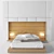 Sleek Bed Design in 3dsMax 3D model small image 1