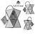 Transparent PolyPyramid Glass Sconce 3D model small image 3