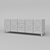 European Sideboard with Thermoplastic Foam Facade 3D model small image 3