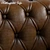 Vintage English Leather Chesterfield Loveseat 3D model small image 2