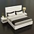 Regal Slumber: Modloft Prince Bed 3D model small image 1