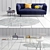 Sophisticated OBI Sofa Set & Decor 3D model small image 2