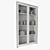 Versatile Showcase Cabinet: Ideal for Displaying Decor, Art, Books & More 3D model small image 3