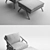 Katakana: Stylish and Comfortable Chair 3D model small image 3