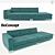 BoConcept Indivi2: Stylish Sofa for Your Home 3D model small image 1