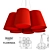 Elegant Modern Pendant Light 3D model small image 1