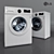 LG F1096WD4 Compact Washing Machine 3D model small image 1