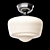 Modern Elegance: Minka-Lavery Semi Flush 3D model small image 1