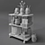 Industrial Loft Kitchen Decor Set 3D model small image 3