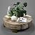  Exquisite Greenery and Luxury Table 3D model small image 1