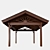 Outdoor Haven: Alcove Pavilion 3D model small image 3