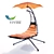 Vibrant Orange Dream Chair: Ultimate Comfort 3D model small image 1