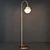 Modern Industrial Autry Floor Lamp 3D model small image 1