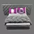 Elegant Basil Epoque Bed 3D model small image 2