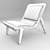 Title: LayAir Low Armchair: Comfort and Style! 3D model small image 3