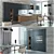 Modern Kitchen Poliform Kyton Varenna 3D model small image 1