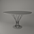 Sleek Noguchi Cyclone Table 3D model small image 2