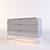 Molteni 909 Drawer Unit: Sleek & Stylish Design 3D model small image 1