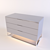 Molteni 909 Drawer Unit: Sleek & Stylish Design 3D model small image 2