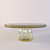 Sleek Tinted Glass Coffee Table 3D model small image 1