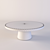 Sleek Tinted Glass Coffee Table 3D model small image 3