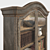 Elegant Arabella Display Cabinet 3D model small image 2