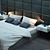 Luxury Courchevel Bed by Roche-Bobois 3D model small image 2