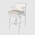 Revolutionary Kettal Vieques Stool 3D model small image 2