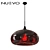 Red Glass Pendant by Nuevo 3D model small image 1