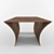 Contemporary Minimalist Coffee Table 3D model small image 2