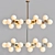 Modern LED Chandelier Light 3D model small image 1