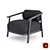 Modern BB3 Armchair by Slava Balbek - Stylish Comfort for Your Space 3D model small image 1