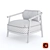 Modern BB3 Armchair by Slava Balbek - Stylish Comfort for Your Space 3D model small image 3