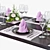 Elegant Table Setting for Any Occasion 3D model small image 1