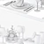 Elegant Table Setting for Any Occasion 3D model small image 3